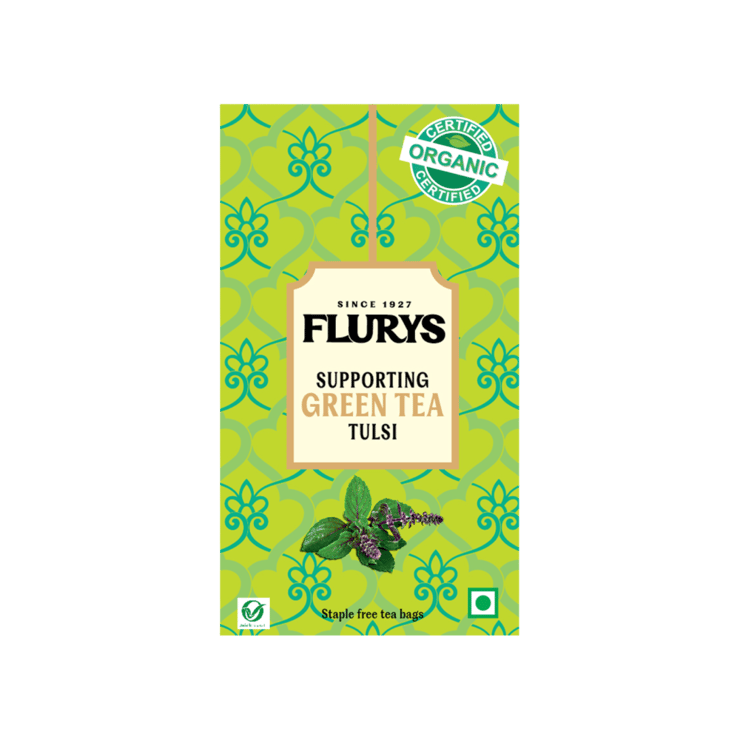 Flurys Traditional Tulsi Green Tea - 25 units