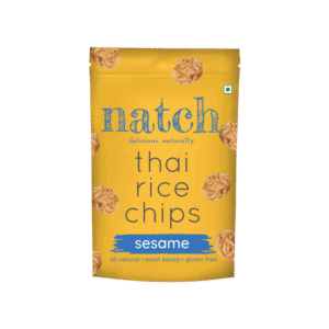 Natch Sesame Thai Rice Chips - 100 g