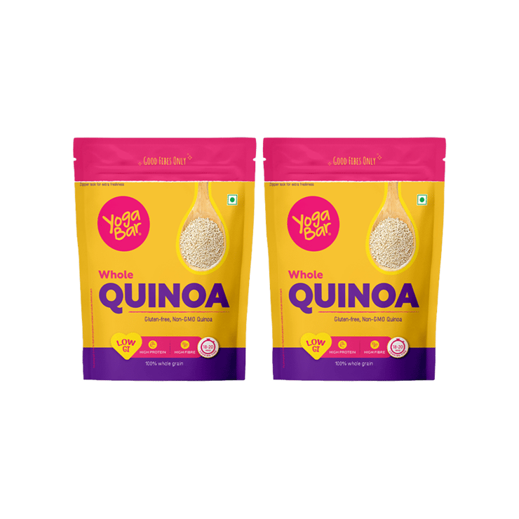 Yoga Bar Premium Wholegrain Quinoa (Gluten-free) - Pack of 2 - 2 kg