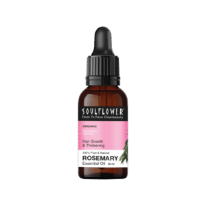 Soulflower Rosemary Essential Oil for Hair Growth - 30 ml