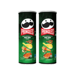 Pringles South African Peri Peri Chips - Pack of 2 - 2 x 102 g
