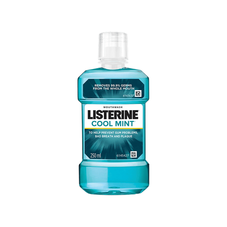 Listerine Cool Mint Mouthwash (250 ml) - 250 ml