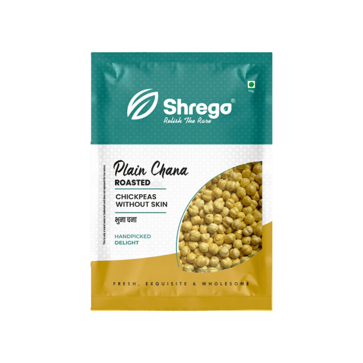 Shrego Whole Chana Roasted without skin - 360 g