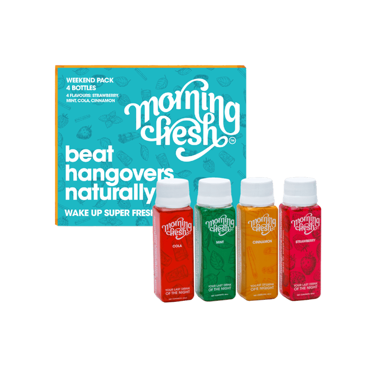 Morning Fresh Hangover Solution (Assorted) - Pack of 4