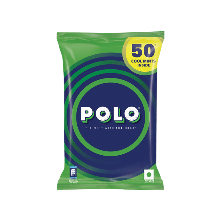 Nestle Polo Mint Candies - 50 x 1.5 g