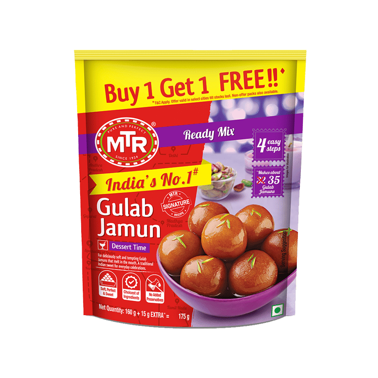 MTR Gulab Jamun Dessert Mix - 2 x 175 g