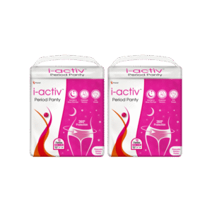 I-activ Premium Disposable Period Panty (L-XL) - Pack of 2 - 2 x 1 pack (10 pieces)