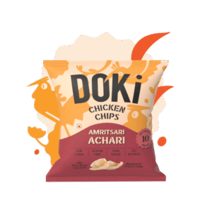 DOKi Chicken Chips (Amritsari Achari) - 30 g