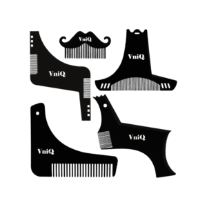 VniQ Shaper Tool Beard Comb Kit - 1 pack (5 pieces)
