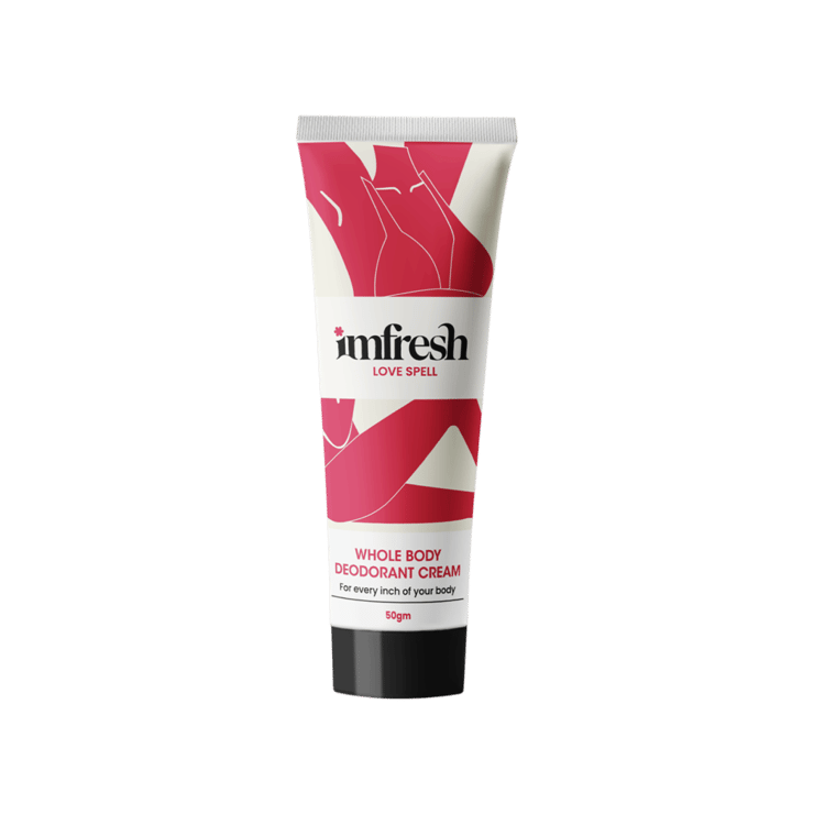 imfresh Whole Body Women's Deodorant Cream - Love Spell - 50 g