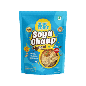 Blue Tribe Foods Ready to Eat Afghani Soya Chaap - 250 g
