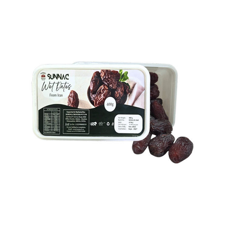 SUNNAC Premium Iranian Wet Dates - 400 g
