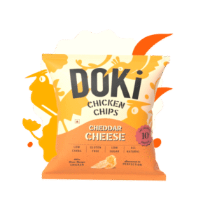DOKi Chicken Chips (Cheddar Cheese) - 30 g