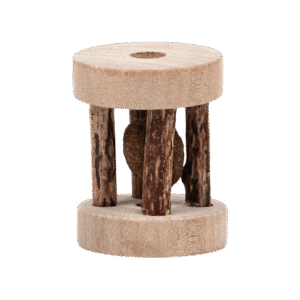 HUFT Wobble rush Interactive Cat Toy with Catnip (Light Brown) - 1 unit