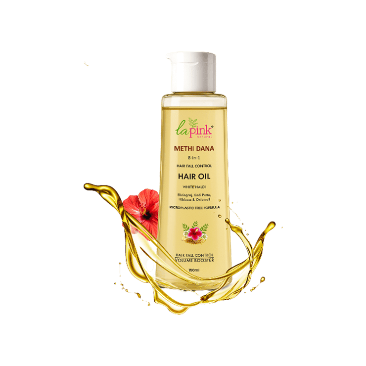 La Pink Methi Dana 8-in-1 Hair Oil - 150 ml