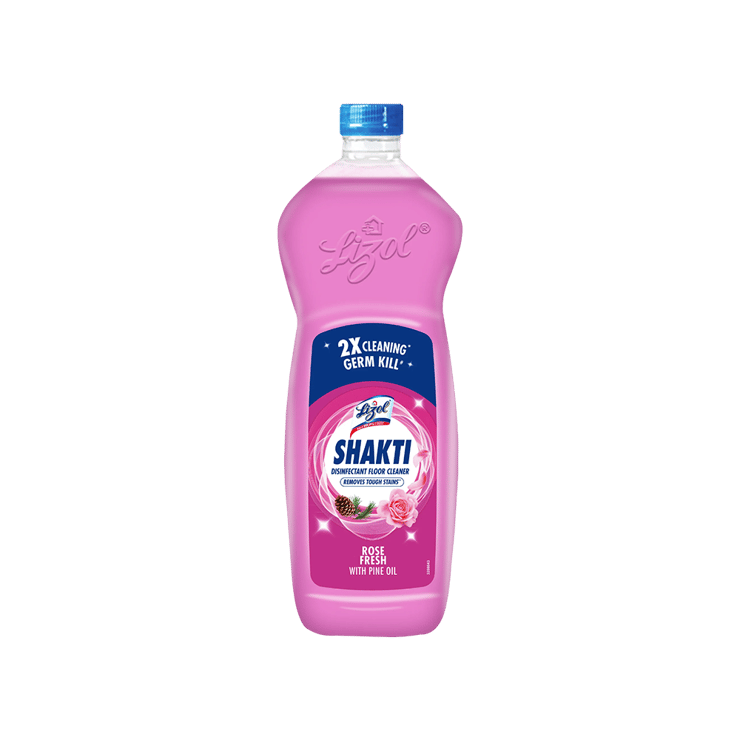 Lizol Shakti Disinfectant Floor Cleaner - Rose Fresh - 900 ml