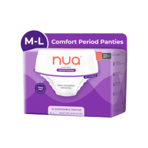 Nua Ultra-Absorbent Period Panty with Disposable Bags - 10 pieces