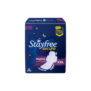 Stayfree Secure Nights Sanitary Pads (XXL) - 40 units