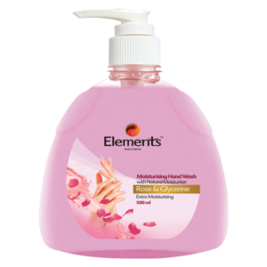 Elements Wellness Rose&glycerine Moisturising Hand Wash 500ml