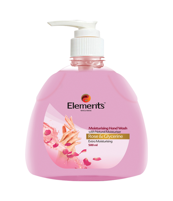 Elements Wellness Rose&glycerine Moisturising Hand Wash 500ml