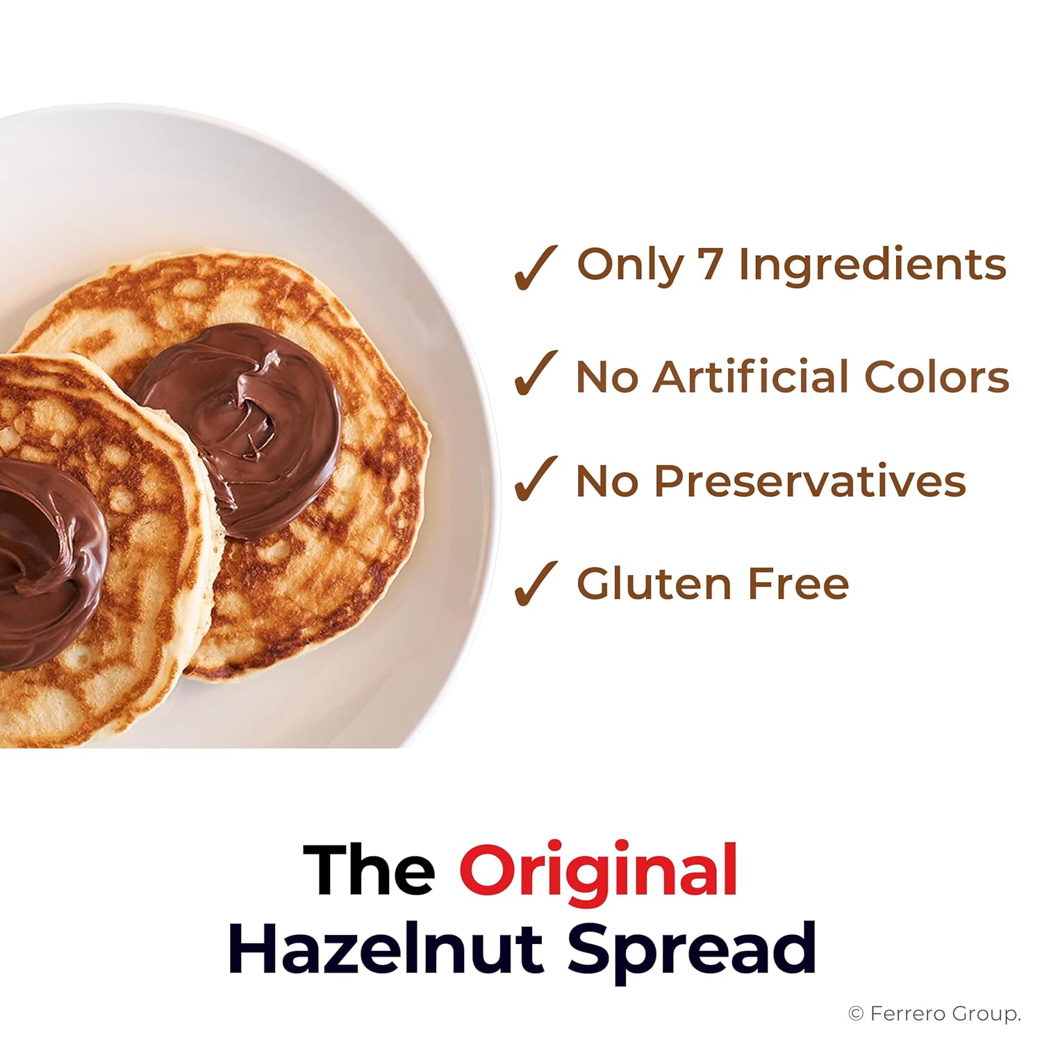 Nutella Hazelnut Spread with Cocoa, 750g - Image 3