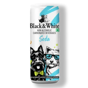 Black & White Soda Water 250ml - Pack of 12