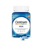 Centrum Men Tablet, World'S No.1 Multivitamin With Grape Seed Extract, Vitamin C & 21 Other Nutrients For Overall Health, Strong Muscles & Immunity (Veg) 30S, 43 Grams