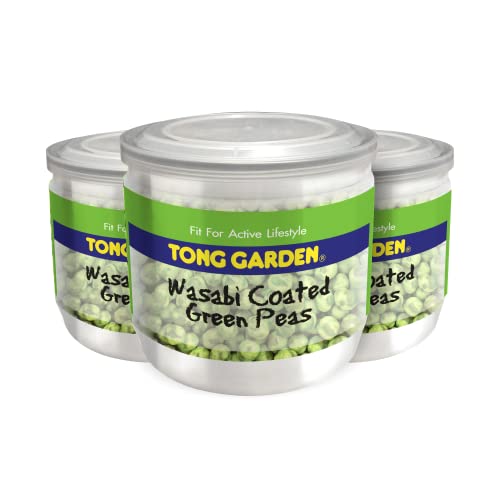 Tong Garden Imported - 150g Wasabi Green Peas | Spicy, Crunchy Snack with Natural Wasabi Flavor | Healthy & No Artificial Additives - (Pack of 3) - Image 2