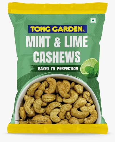 Tong Garden 30g Mint & Lime Cashew Nuts | Crunchy & Flavored Snack | Protein-Rich Healthy Nuts | Perfect for Snacking & Parties - (Pack of 5) - Image 4