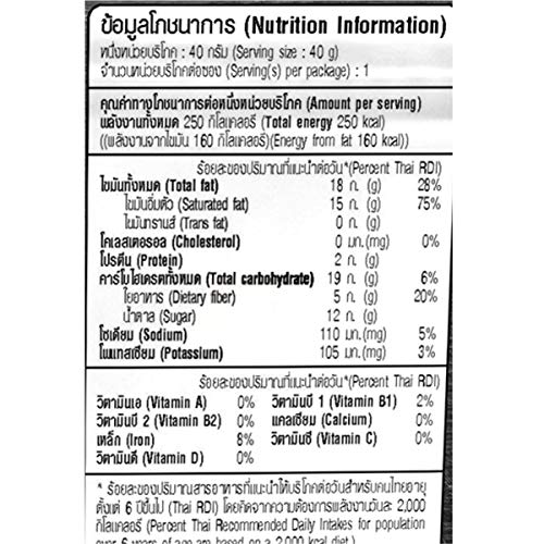 Tong Garden Imported - Crispy Coconut Chips 40g (Pack of 6) - Image 4