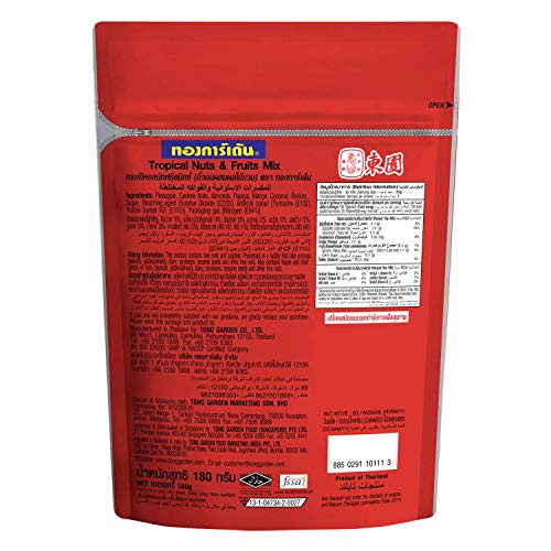 Tong Garden 180Gm Tropical Nuts & Fruits | Trail Mix | 7 Superfoods in 1 Mix | Nuts and Mixed Dry Fruits, (Pack of 2) - Image 3