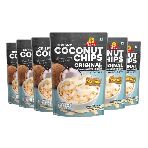 Tong Garden Imported - Crispy Coconut Chips 40g (Pack of 6) - Image 2