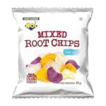 Tong Garden Noi 65g Mixed Root Chips Sea Salt (Pack Of 4)