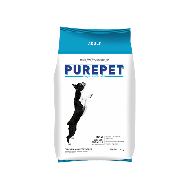 PurePet Adult Dog Food (Chicken And Vegetable Flavour) – 2.8 kg