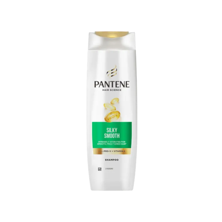 Pantene Hair Science Silky Smooth Shampoo with Vitamin E 340 ml – 340 ml