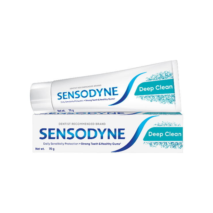 Sensodyne Deep Clean Sensitive Toothpaste – 70 g