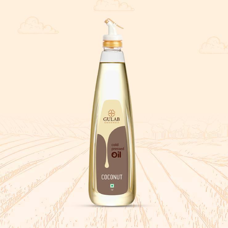 Gulab Cold Pressed Coconut Oil – 1 ltr