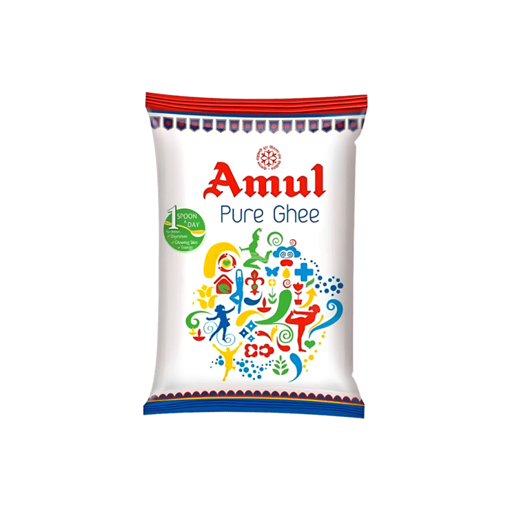 Amul Pure Ghee (Pouch) – 500 ml