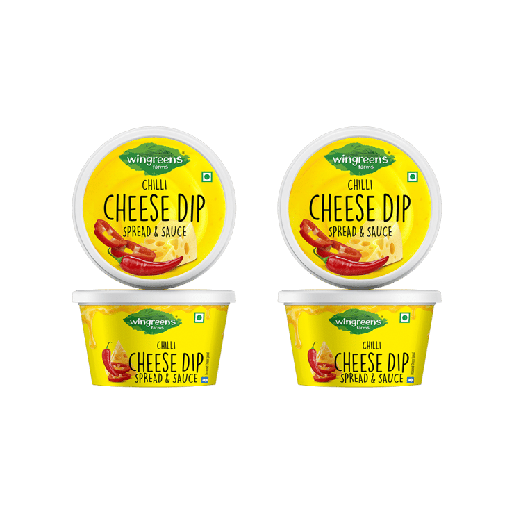 Wingreens Farms Chilli Cheese Dip – Pack of 2 – 2 x 180 g