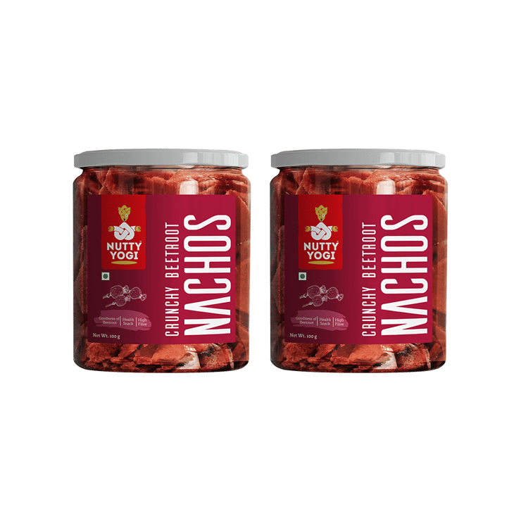 Nutty Yogi Crunchy Beetroot Nachos – 2 x 100 g