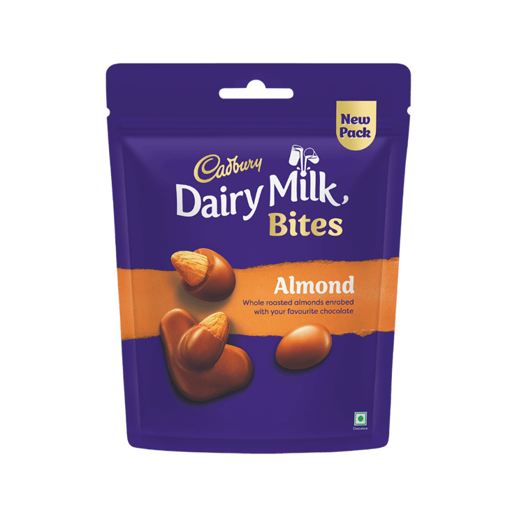 Cadbury Dairy Milk Bites Assorted Chocolate Pack – Almond – 54 g