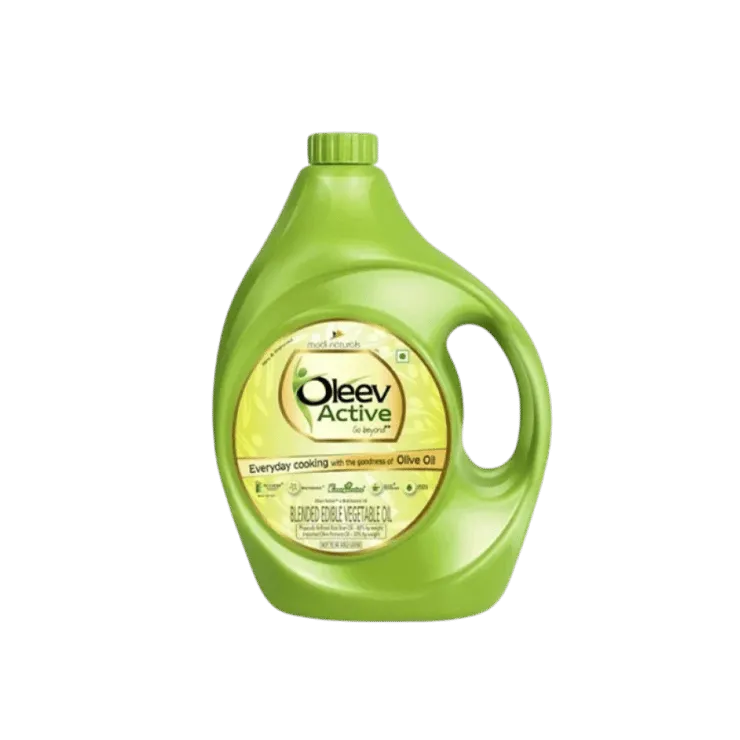 Oleev Active Olive & Rice Bran Multi-Source Blended Cooking Oil – 5 ltr