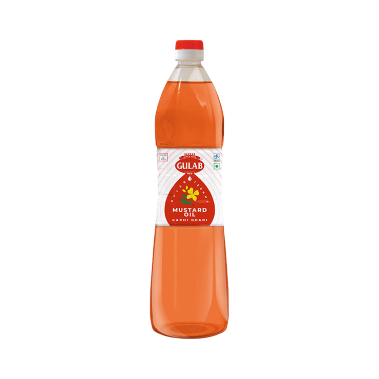 Gulab Kachi Ghani Mustard Oil – 1 ltr