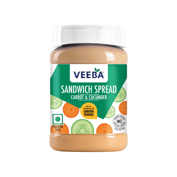 Veeba Carrot & Cucumber Sandwich Spread – 250 g