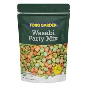 Tong Garden 400g Wasabi Flavour Party Mix snack | Crispy Green Peas, Peanuts & Sesame Seeds with Bold Spices | Perfect Snack for Any Event - (Pack of 1)