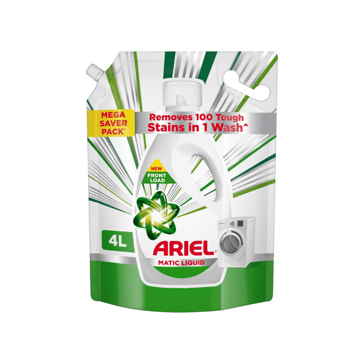 Ariel Matic – Front Load Liquid Detergent – 4 ltr