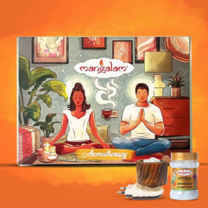 Mangalam Aromatheraphy Diffuser Set (Camphor & Sandalwood) - 1 pack