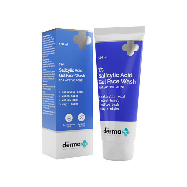 The Derma Co 1% Salicylic Acid Face Wash – 100 ml