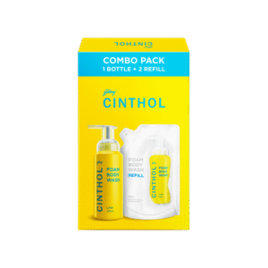 Cinthol Foaming Body Wash Combo Pack - 600 ml