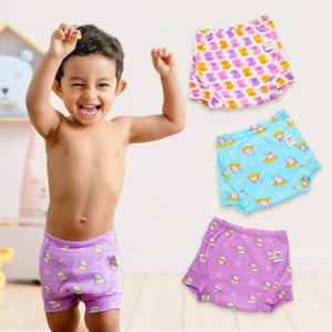 SuperBottoms Potty Training Padded Underwear/ Kid's Briefs (Size 2, Fits 2-3 Years)